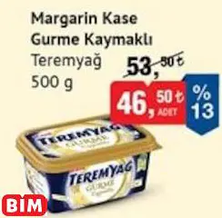 TEREMYAĞ MARGARİN KASE GURME KAYMAKLI
